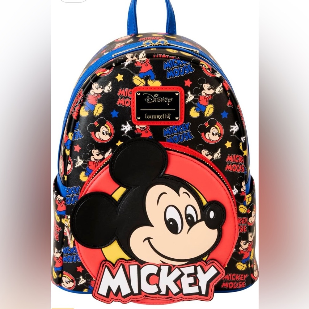 NWT Loungefly Disney Mickey and friends classic mini backpack